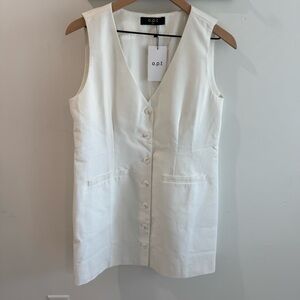 NWT O.P.T. Akiya Vest Mini Dress Medium